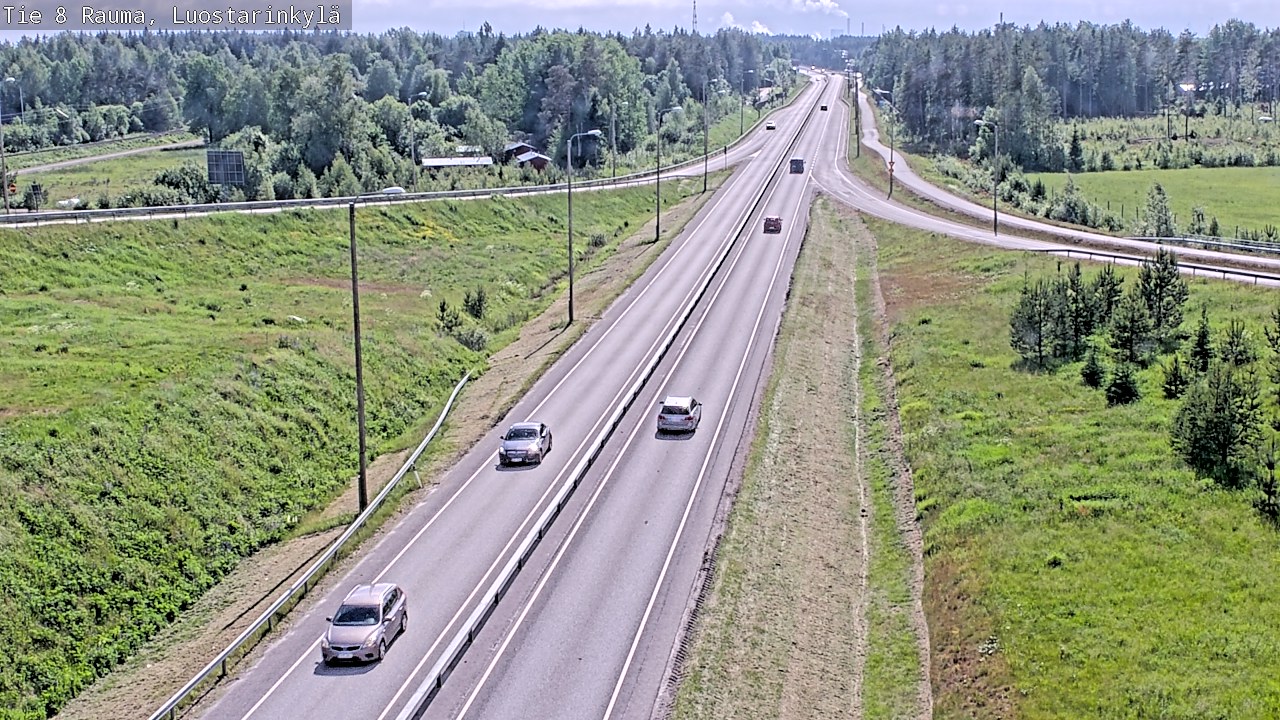 Kelikamerat Kuva Tie 8 Rauma, Luostarinkylä, Rauma, Satakunta