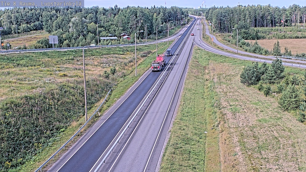 Kelikamerat Kuva Tie 8 Rauma, Luostarinkylä, Rauma, Satakunta