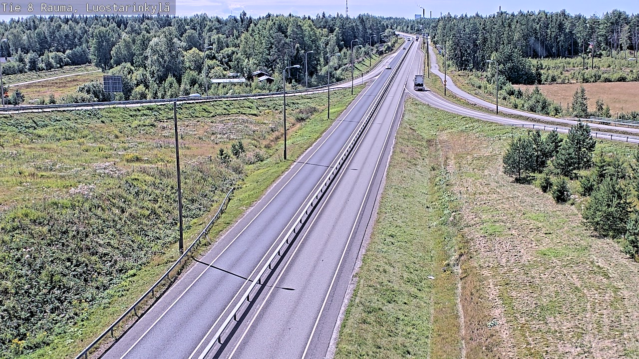 Kelikamerat Kuva Tie 8 Rauma, Luostarinkylä, Rauma, Satakunta