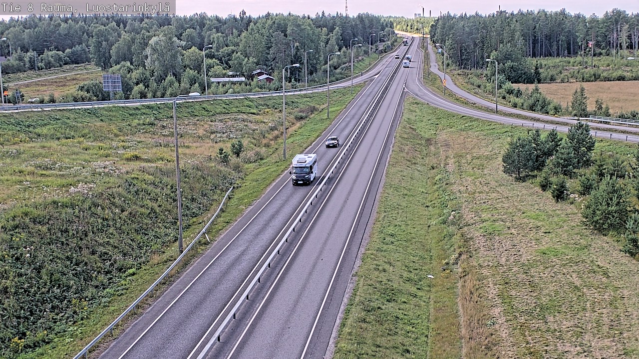 Kelikamerat Kuva Tie 8 Rauma, Luostarinkylä, Rauma, Satakunta