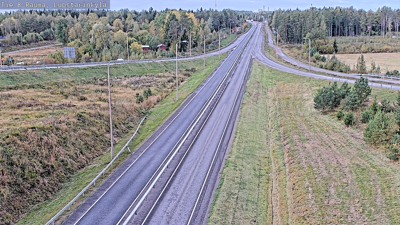 Kelikamerat Kuva Tie 8 Rauma, Luostarinkylä, Rauma, Satakunta