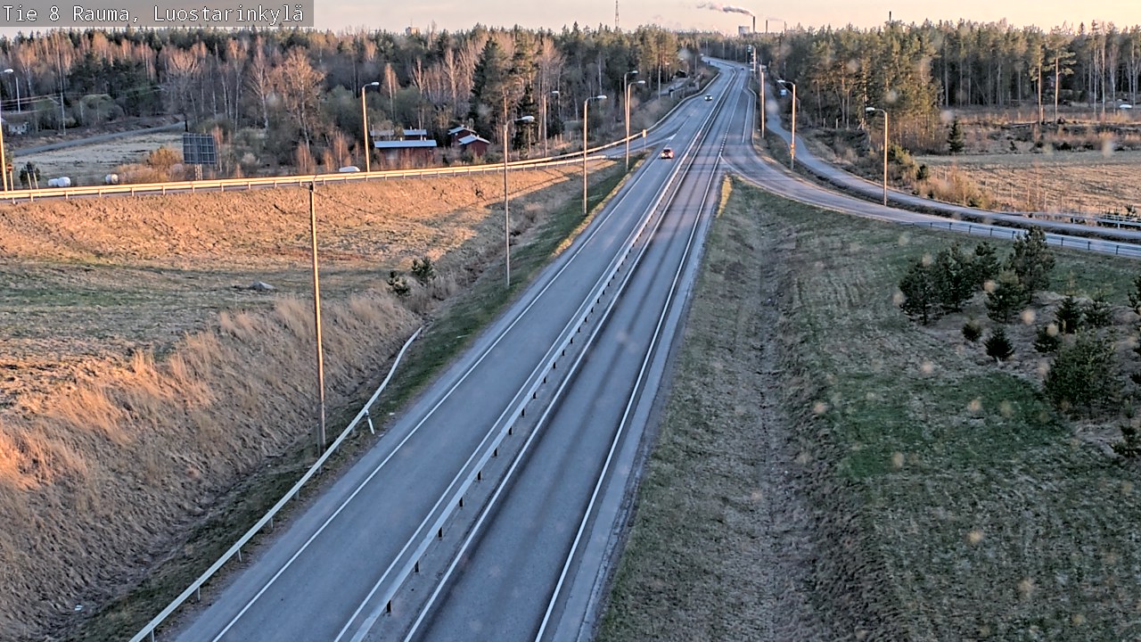 Kelikamerat Kuva Tie 8 Rauma, Luostarinkylä, Rauma, Satakunta