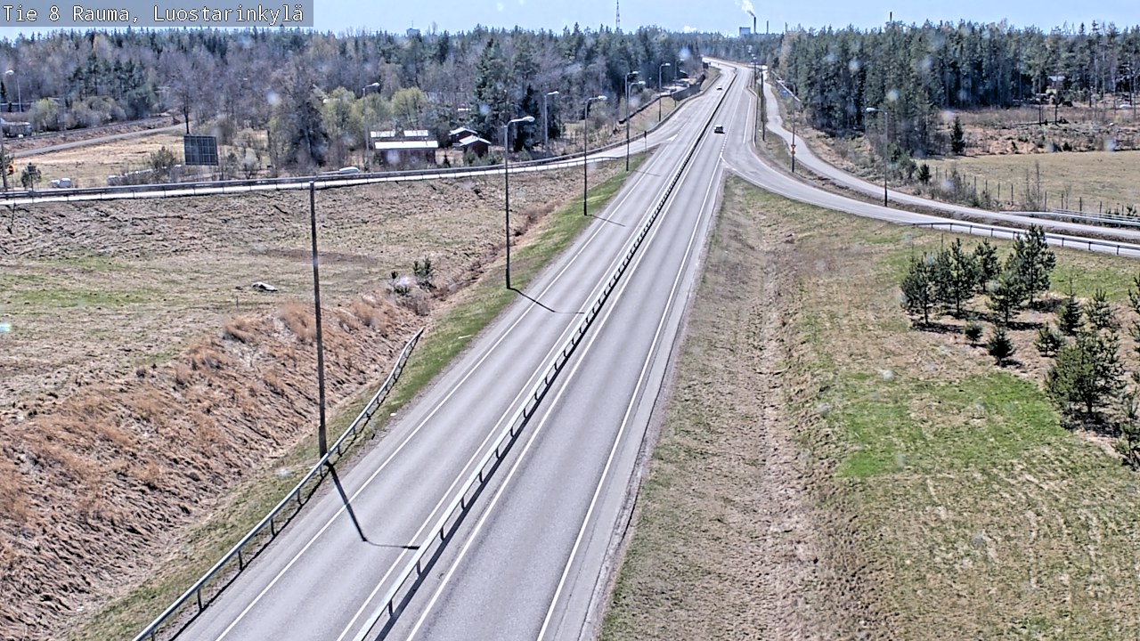 Kelikamerat Kuva Tie 8 Rauma, Luostarinkylä, Rauma, Satakunta