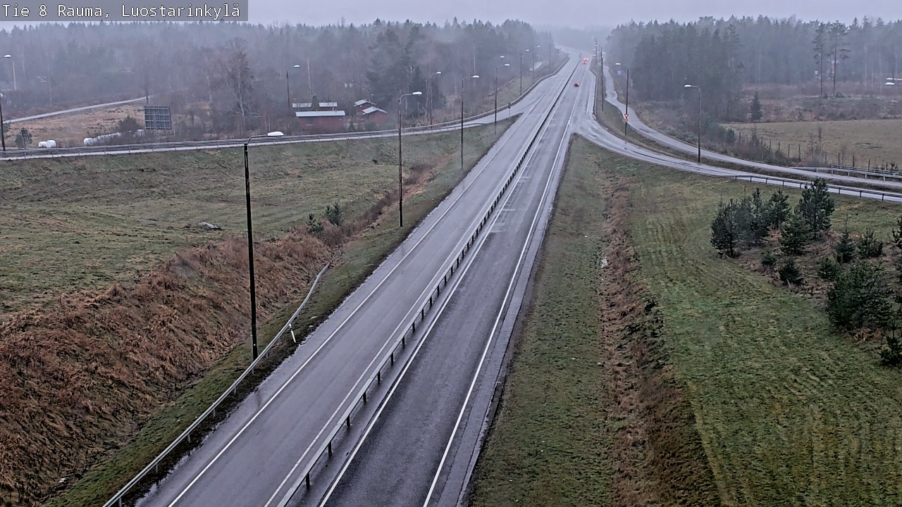 Weather Camera Image Road 8 Rauma, Luostarinkylä, Rauma, Satakunta