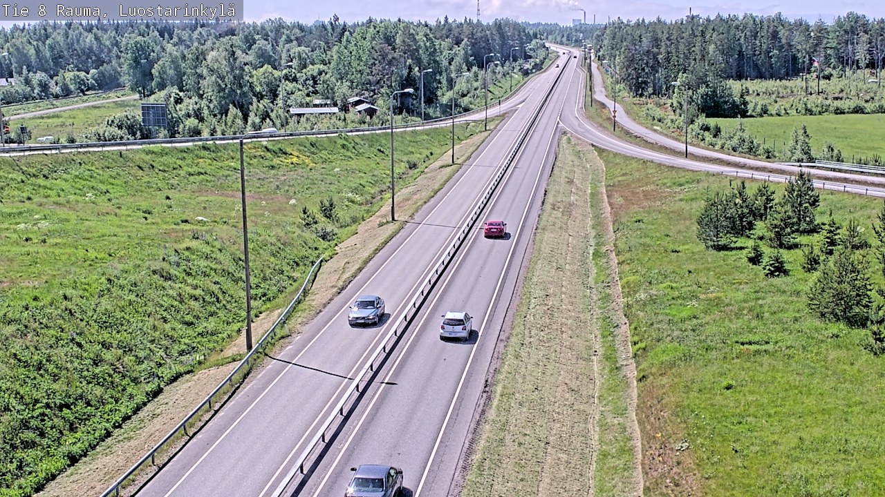 Kelikamerat Kuva Tie 8 Rauma, Luostarinkylä, Rauma, Satakunta
