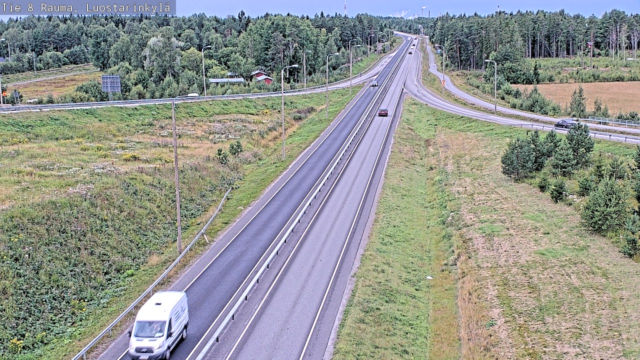 Weather Camera Image Road 8 Rauma, Luostarinkylä, Rauma, Satakunta