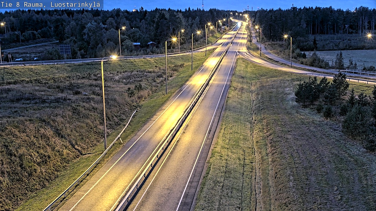 Kelikamerat Kuva Tie 8 Rauma, Luostarinkylä, Rauma, Satakunta