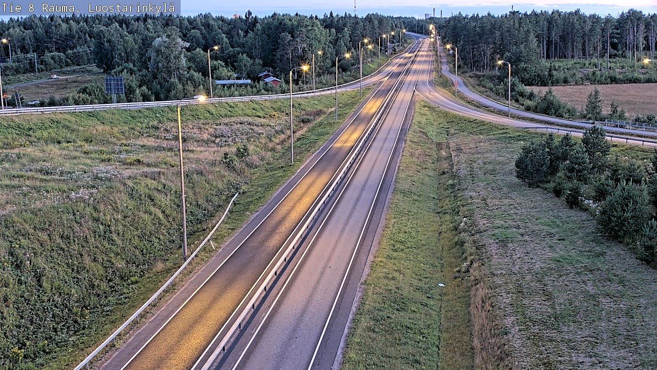 Kelikamerat Kuva Tie 8 Rauma, Luostarinkylä, Rauma, Satakunta