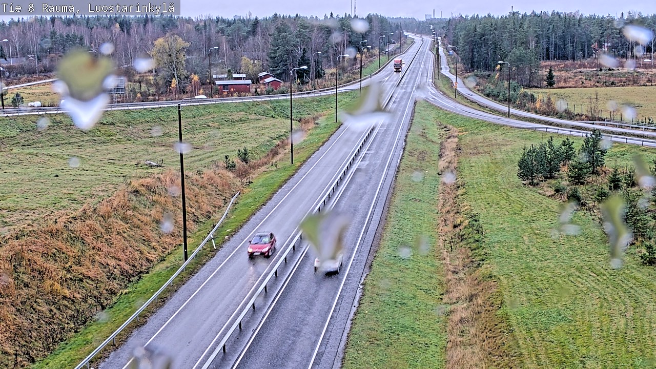 Kelikamerat Kuva Tie 8 Rauma, Luostarinkylä, Rauma, Satakunta