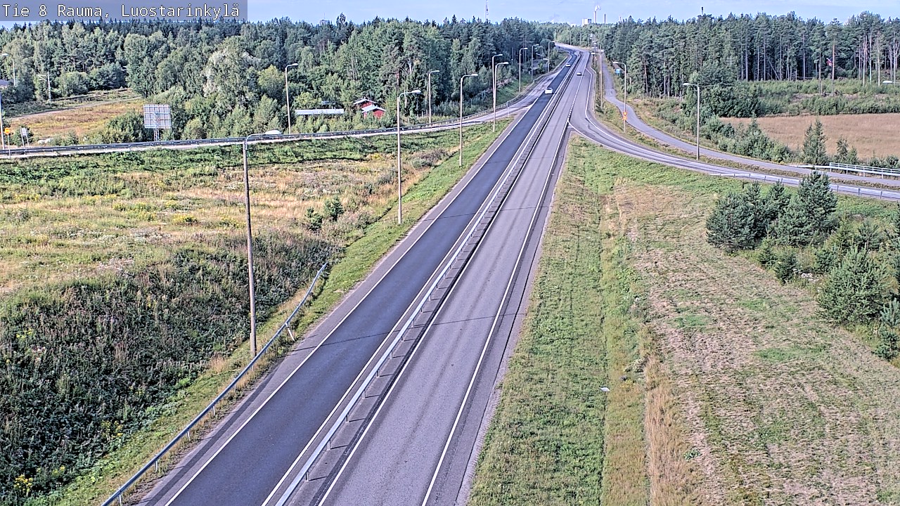Kelikamerat Kuva Tie 8 Rauma, Luostarinkylä, Rauma, Satakunta