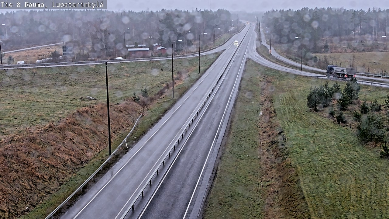 Kelikamerat Kuva Tie 8 Rauma, Luostarinkylä, Rauma, Satakunta