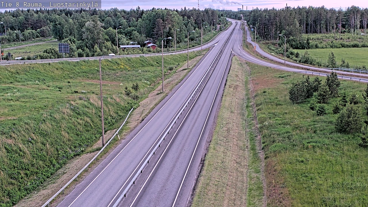 Kelikamerat Kuva Tie 8 Rauma, Luostarinkylä, Rauma, Satakunta