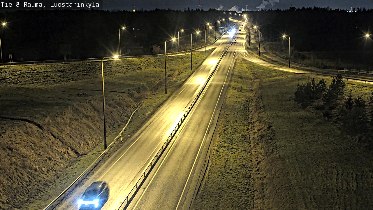 Weather Camera Image Road 8 Rauma, Luostarinkylä, Rauma, Satakunta