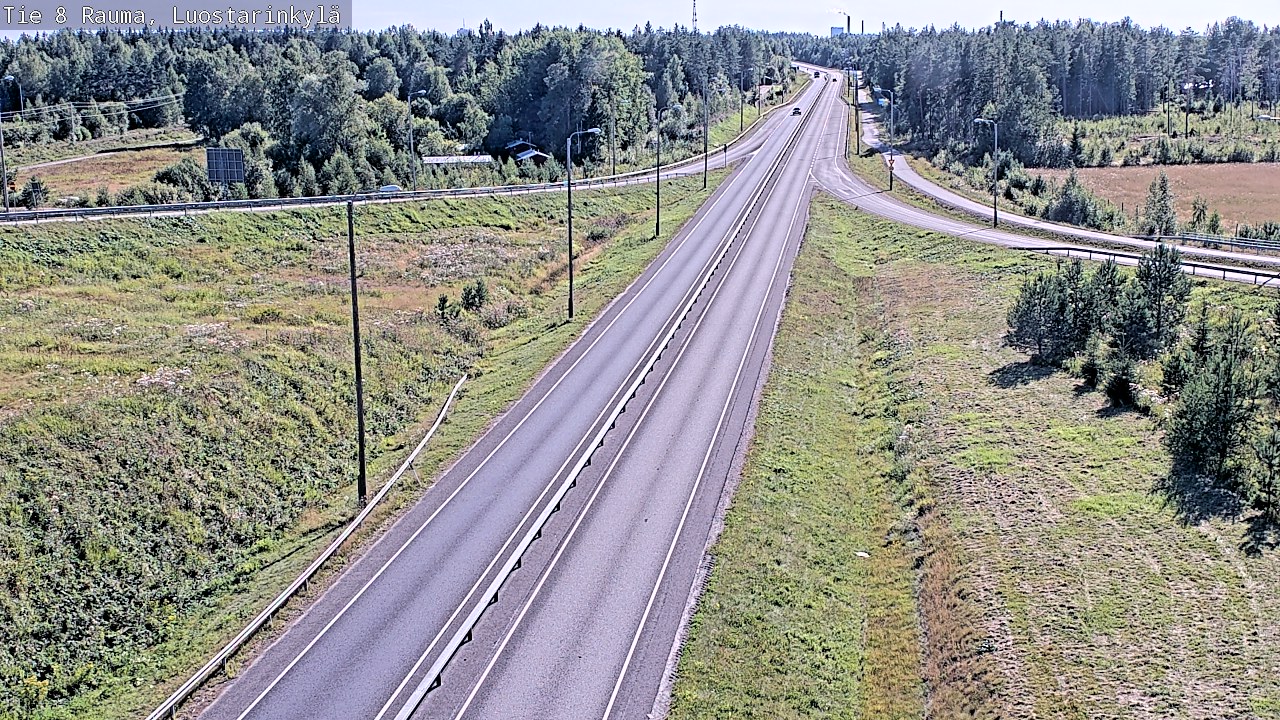 Kelikamerat Kuva Tie 8 Rauma, Luostarinkylä, Rauma, Satakunta