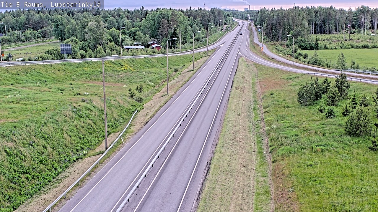 Kelikamerat Kuva Tie 8 Rauma, Luostarinkylä, Rauma, Satakunta