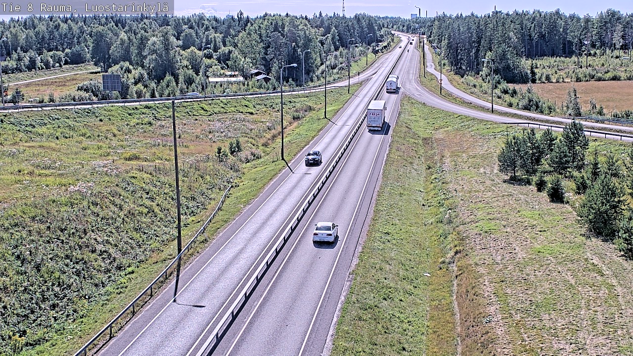 Kelikamerat Kuva Tie 8 Rauma, Luostarinkylä, Rauma, Satakunta