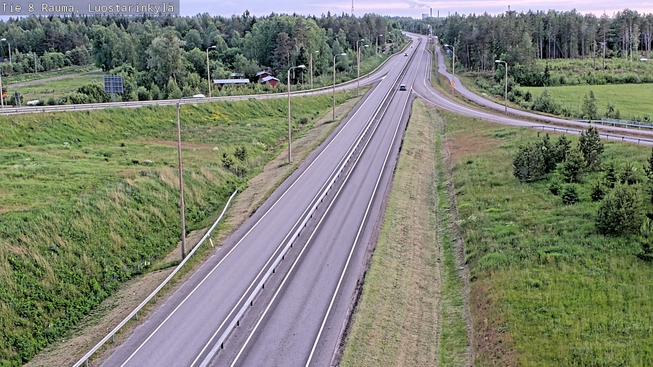Kelikamerat Kuva Tie 8 Rauma, Luostarinkylä, Rauma, Satakunta