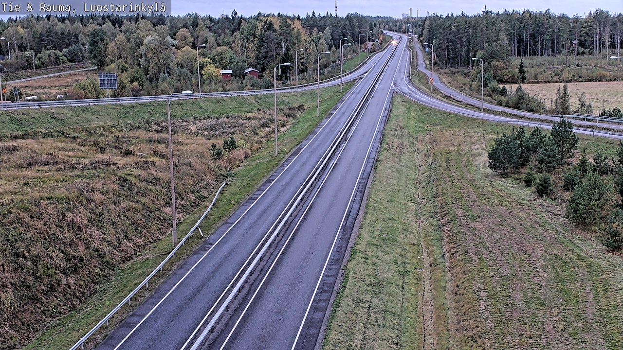 Kelikamerat Kuva Tie 8 Rauma, Luostarinkylä, Rauma, Satakunta