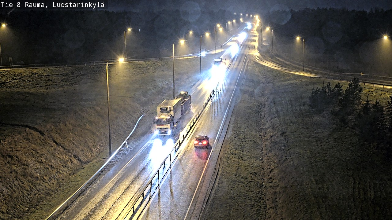 Weather Camera Image Road 8 Rauma, Luostarinkylä, Rauma, Satakunta