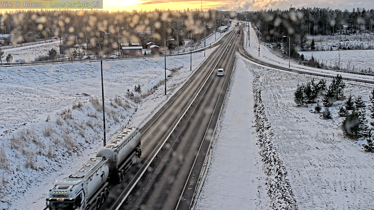 Kelikamerat Kuva Tie 8 Rauma, Luostarinkylä, Rauma, Satakunta