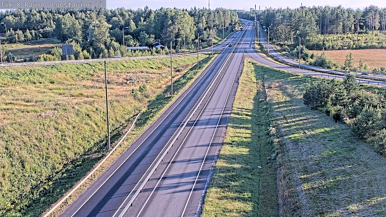 Kelikamerat Kuva Tie 8 Rauma, Luostarinkylä, Rauma, Satakunta