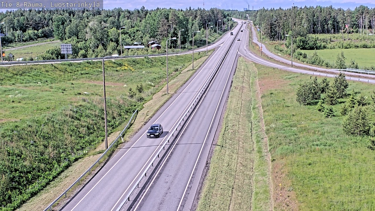 Kelikamerat Kuva Tie 8 Rauma, Luostarinkylä, Rauma, Satakunta