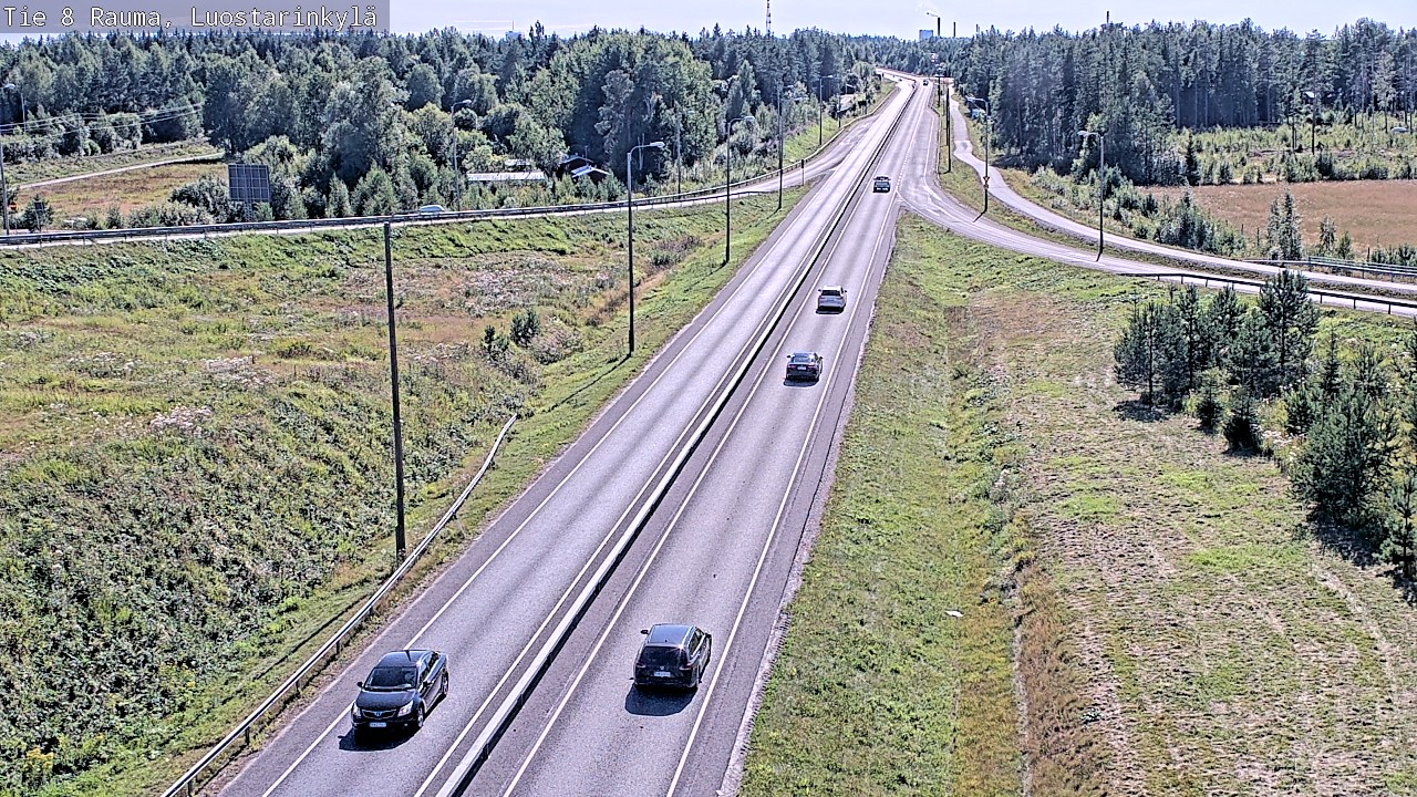 Kelikamerat Kuva Tie 8 Rauma, Luostarinkylä, Rauma, Satakunta