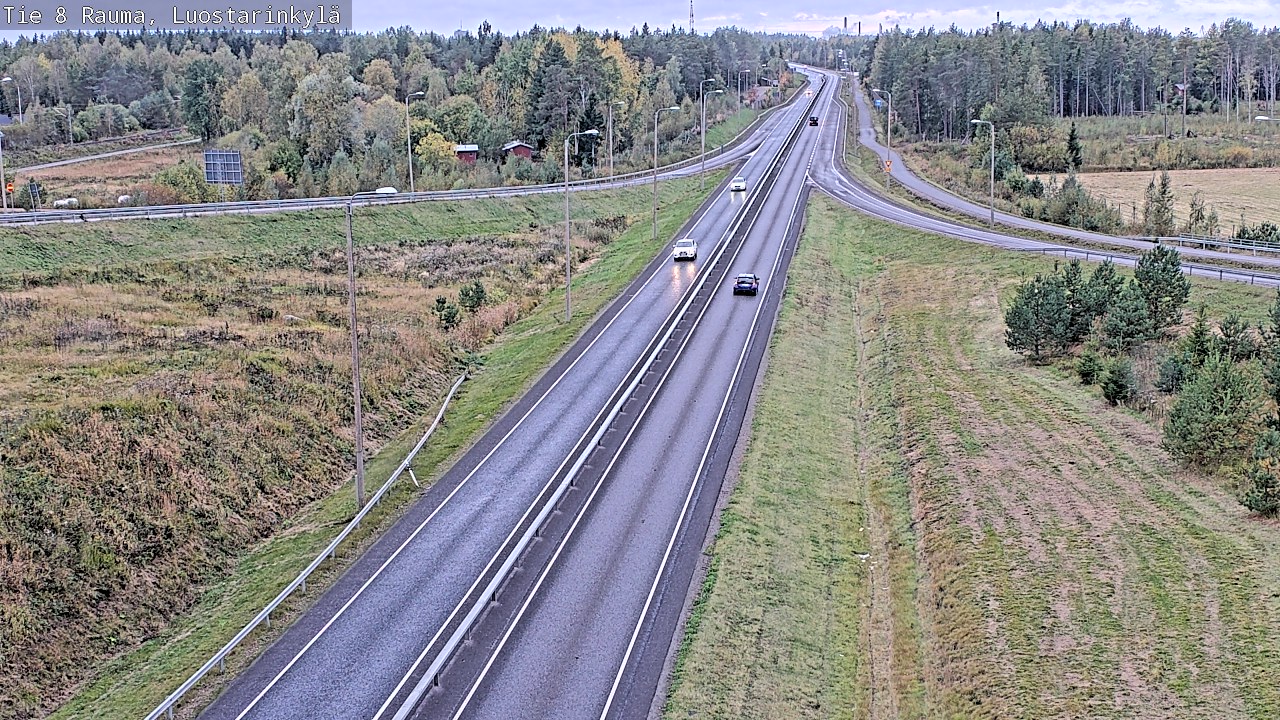 Kelikamerat Kuva Tie 8 Rauma, Luostarinkylä, Rauma, Satakunta