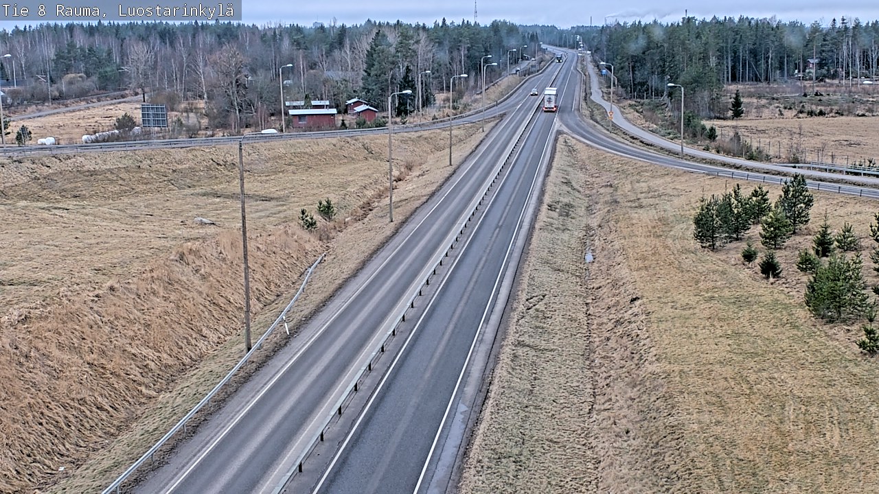 Kelikamerat Kuva Tie 8 Rauma, Luostarinkylä, Rauma, Satakunta