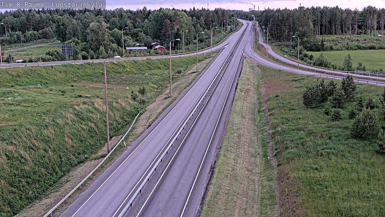 Kelikamerat Kuva Tie 8 Rauma, Luostarinkylä, Rauma, Satakunta
