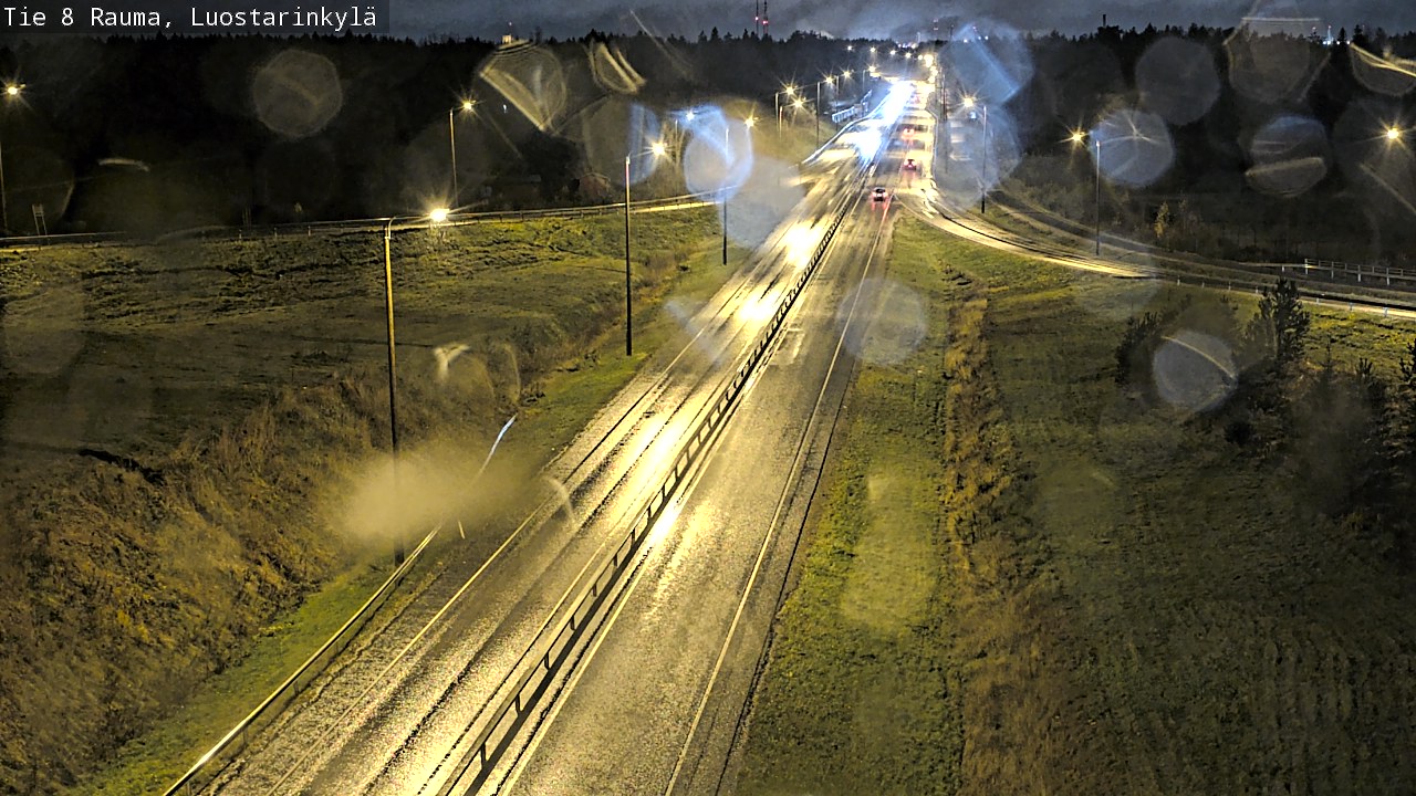 Kelikamerat Kuva Tie 8 Rauma, Luostarinkylä, Rauma, Satakunta