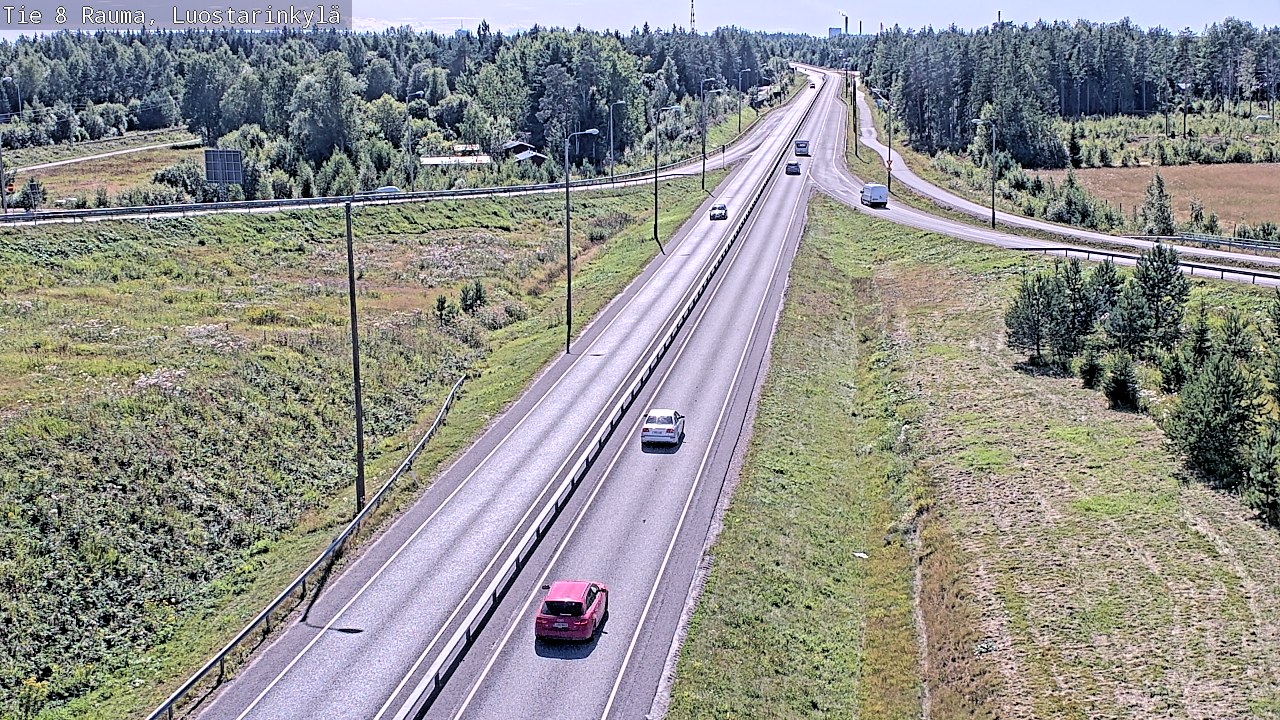 Kelikamerat Kuva Tie 8 Rauma, Luostarinkylä, Rauma, Satakunta
