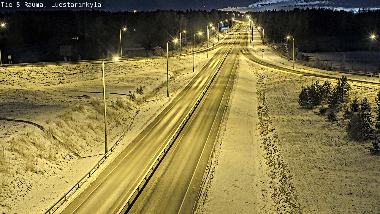 Kelikamerat Kuva Tie 8 Rauma, Luostarinkylä, Rauma, Satakunta