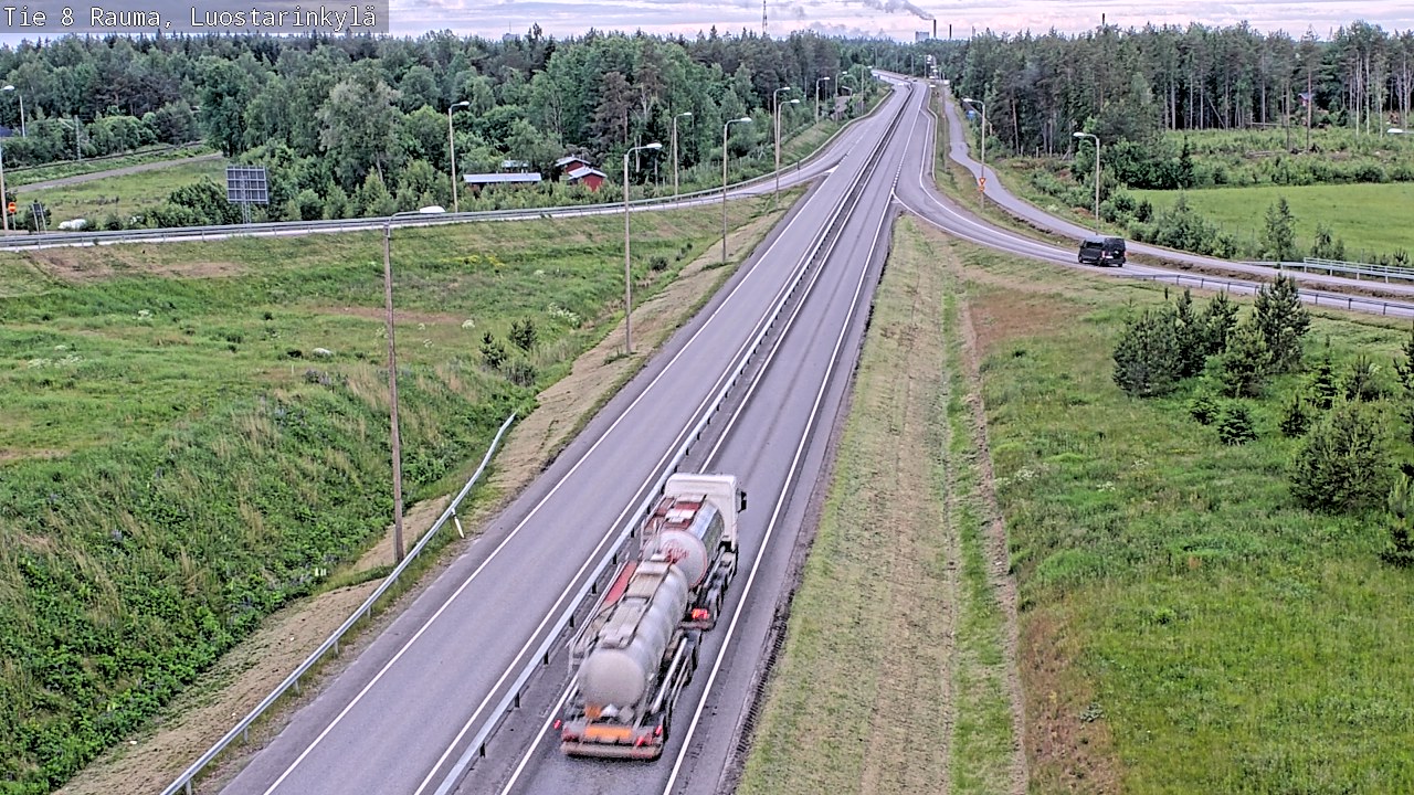 Kelikamerat Kuva Tie 8 Rauma, Luostarinkylä, Rauma, Satakunta
