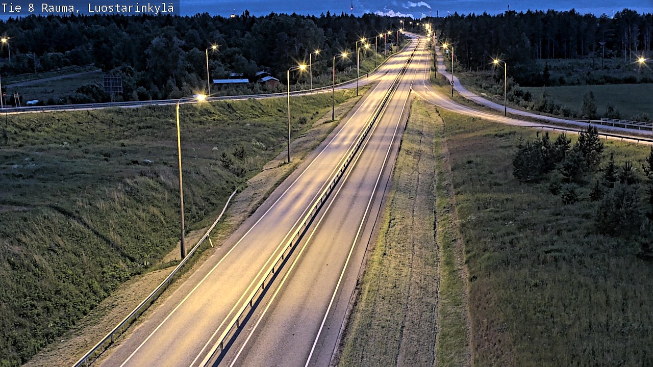 Kelikamerat Kuva Tie 8 Rauma, Luostarinkylä, Rauma, Satakunta