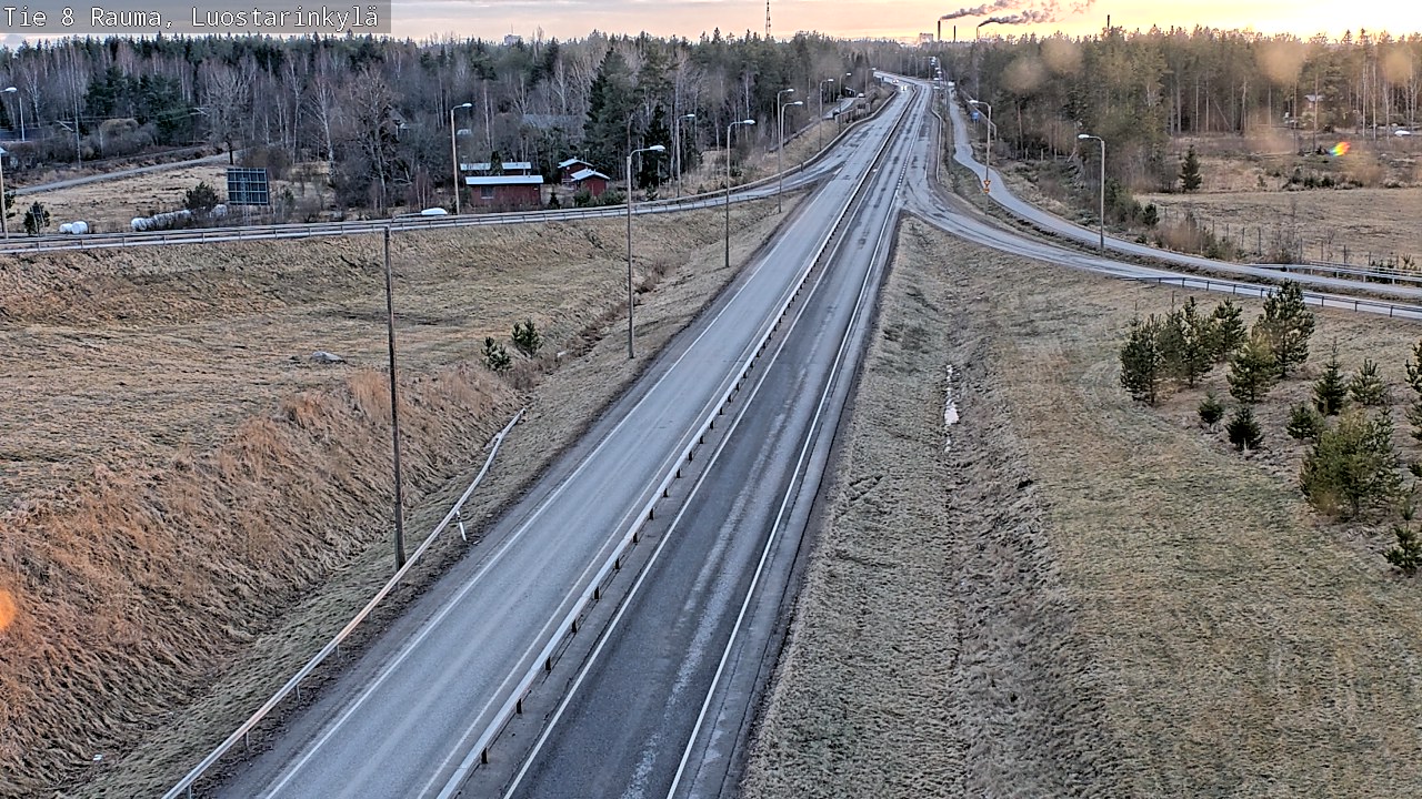 Kelikamerat Kuva Tie 8 Rauma, Luostarinkylä, Rauma, Satakunta