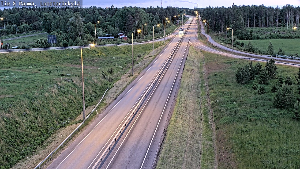 Kelikamerat Kuva Tie 8 Rauma, Luostarinkylä, Rauma, Satakunta