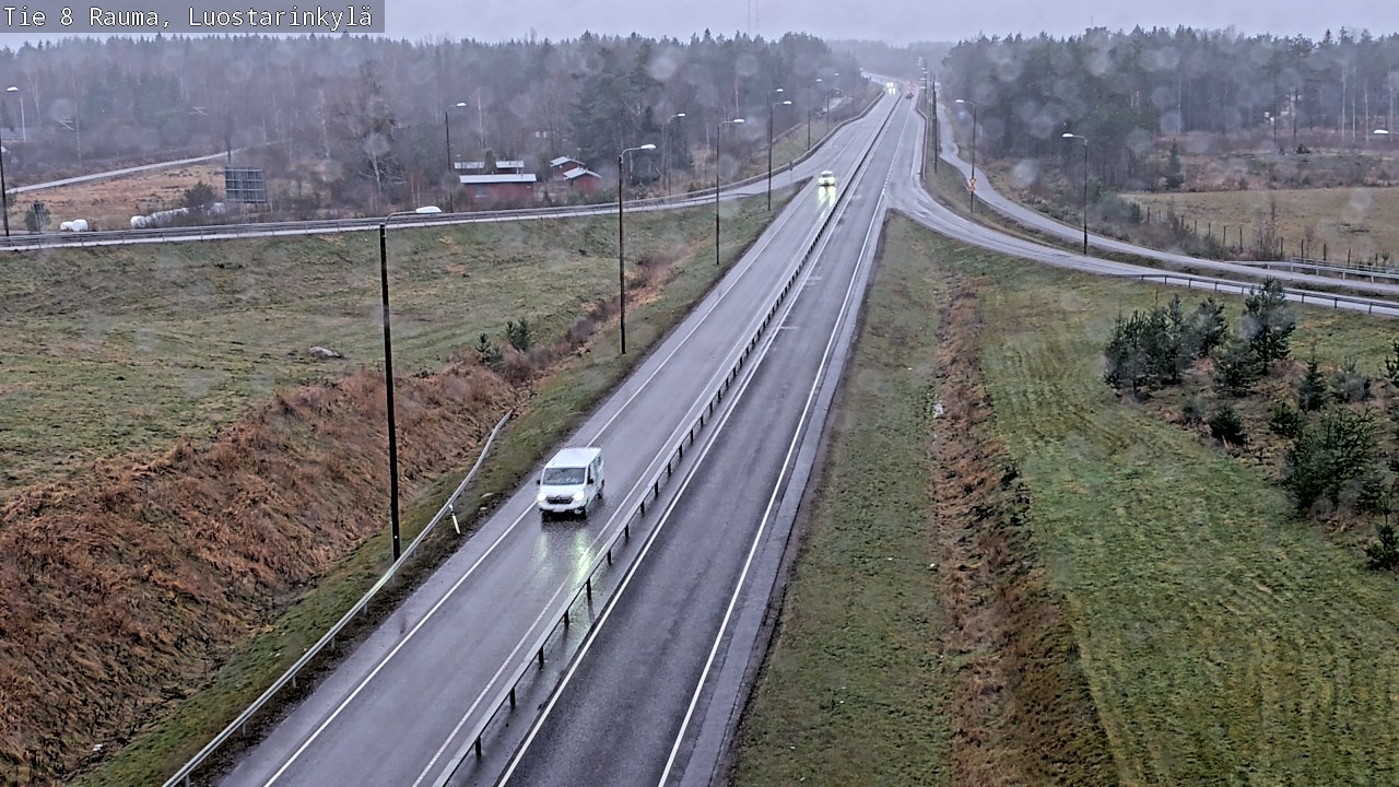 Kelikamerat Kuva Tie 8 Rauma, Luostarinkylä, Rauma, Satakunta