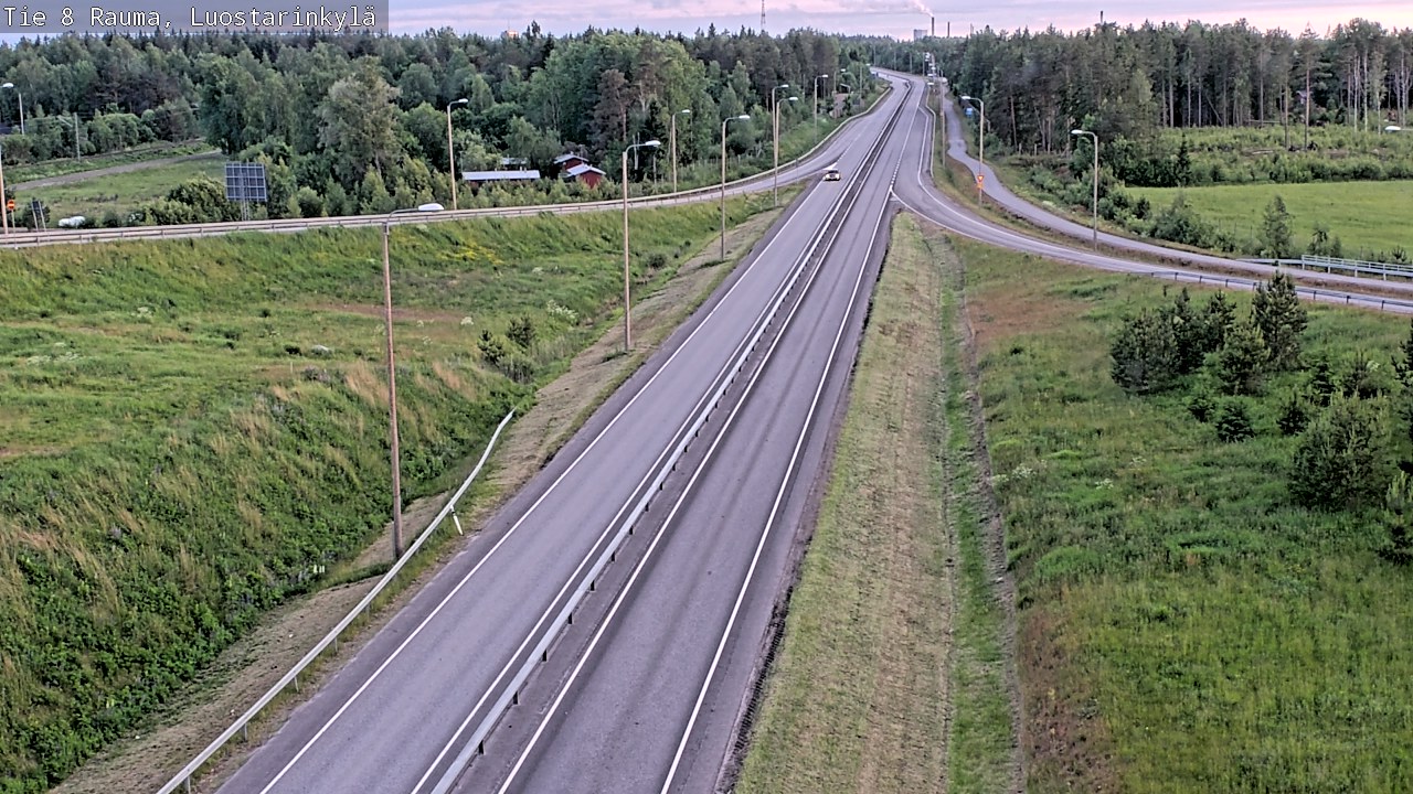 Kelikamerat Kuva Tie 8 Rauma, Luostarinkylä, Rauma, Satakunta