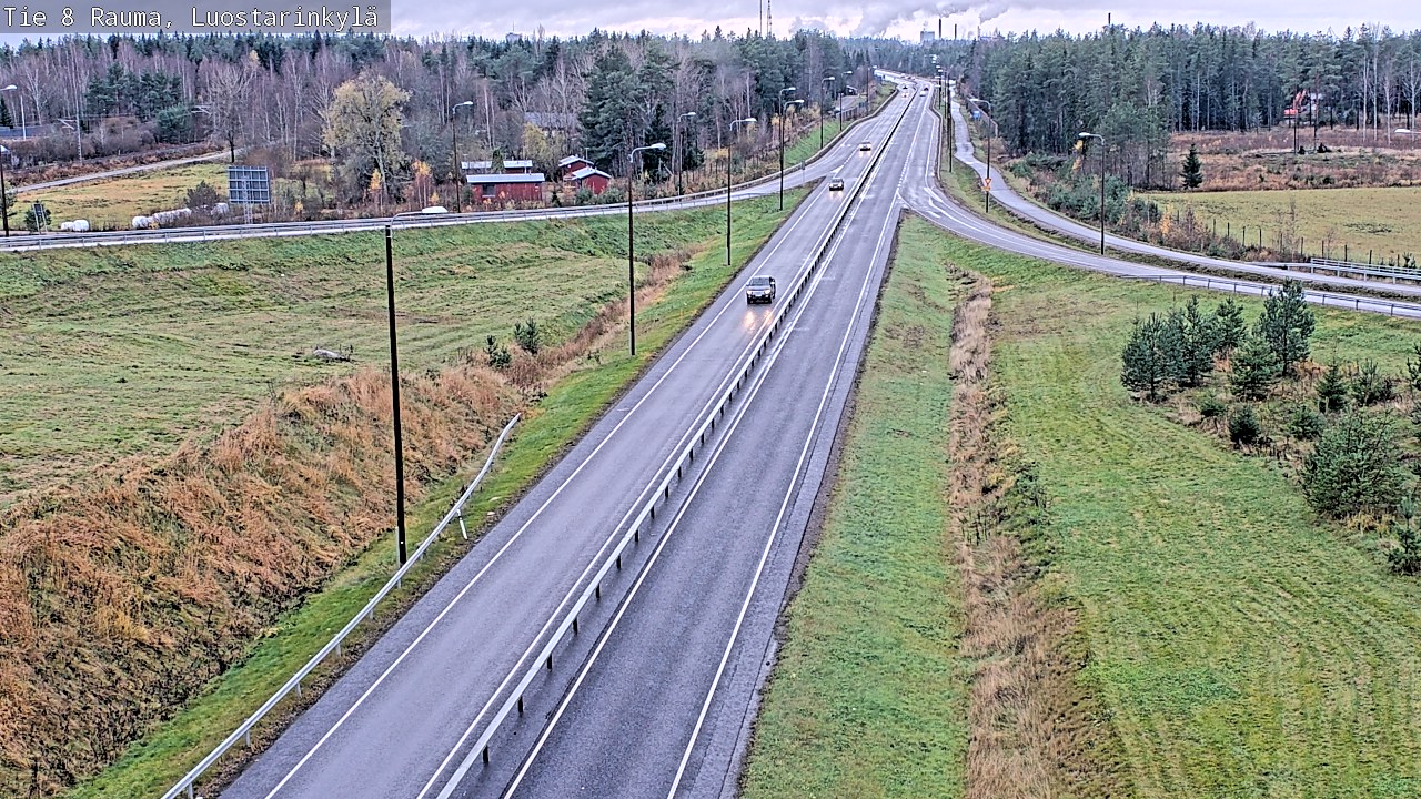 Kelikamerat Kuva Tie 8 Rauma, Luostarinkylä, Rauma, Satakunta