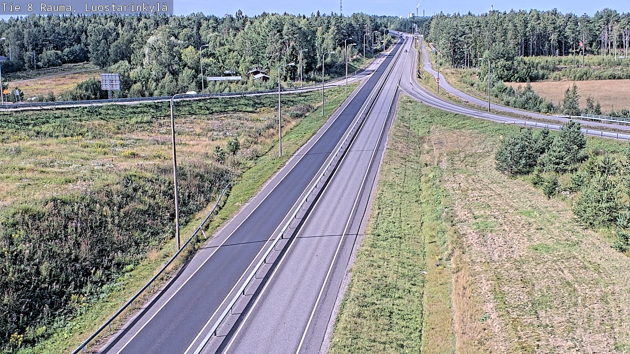 Kelikamerat Kuva Tie 8 Rauma, Luostarinkylä, Rauma, Satakunta