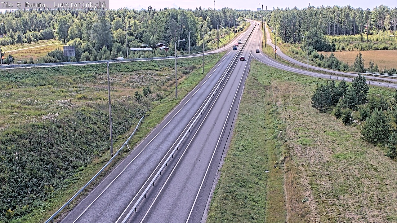 Kelikamerat Kuva Tie 8 Rauma, Luostarinkylä, Rauma, Satakunta