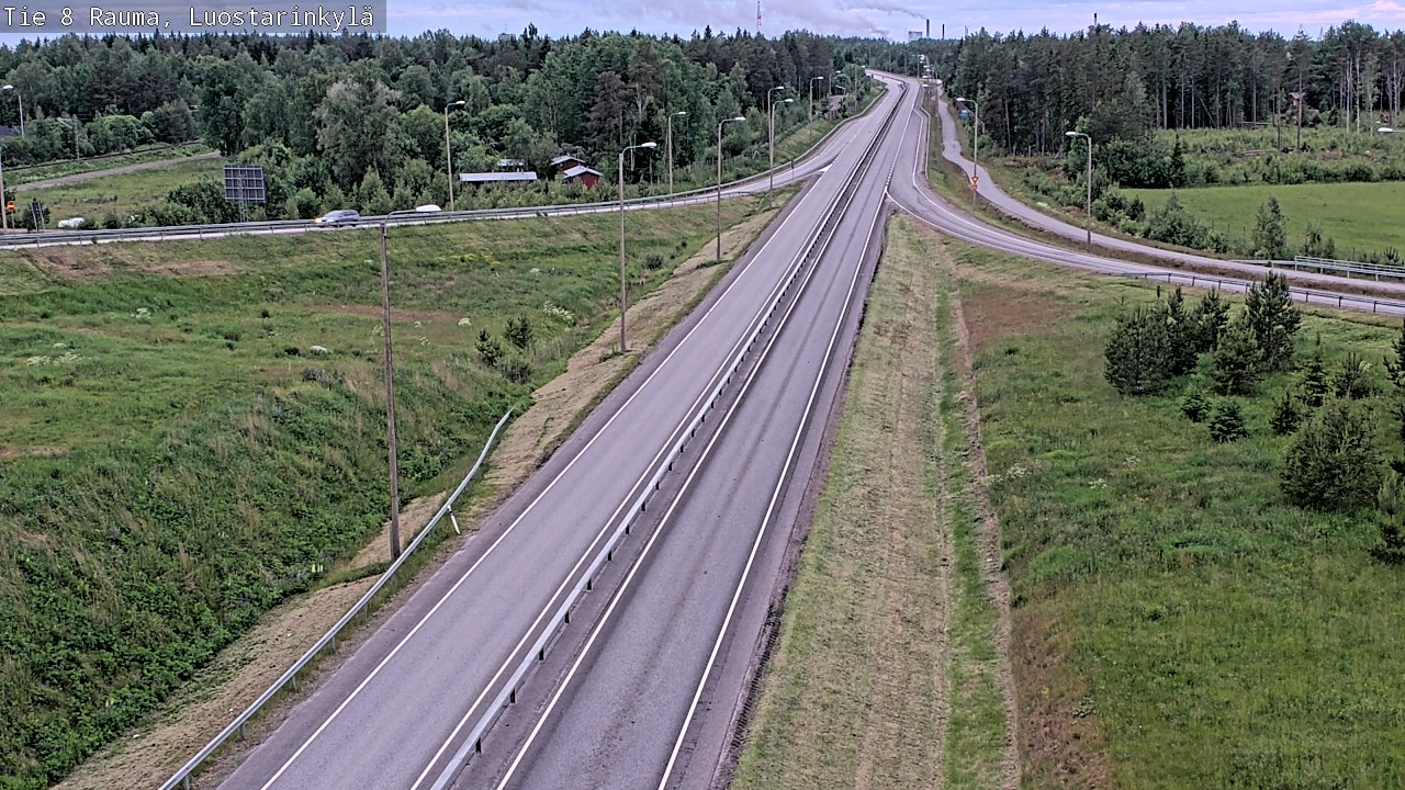 Kelikamerat Kuva Tie 8 Rauma, Luostarinkylä, Rauma, Satakunta