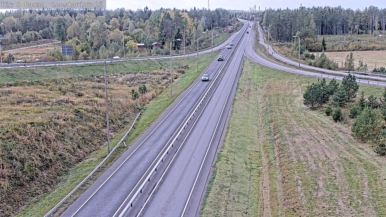 Kelikamerat Kuva Tie 8 Rauma, Luostarinkylä, Rauma, Satakunta