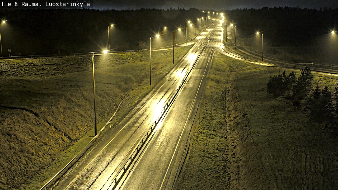 Weather Camera Image Road 8 Rauma, Luostarinkylä, Rauma, Satakunta