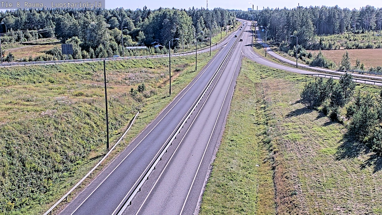 Kelikamerat Kuva Tie 8 Rauma, Luostarinkylä, Rauma, Satakunta