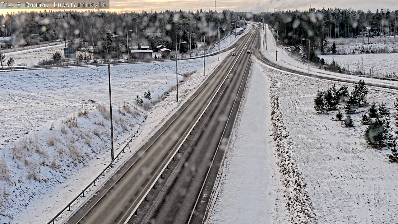 Kelikamerat Kuva Tie 8 Rauma, Luostarinkylä, Rauma, Satakunta