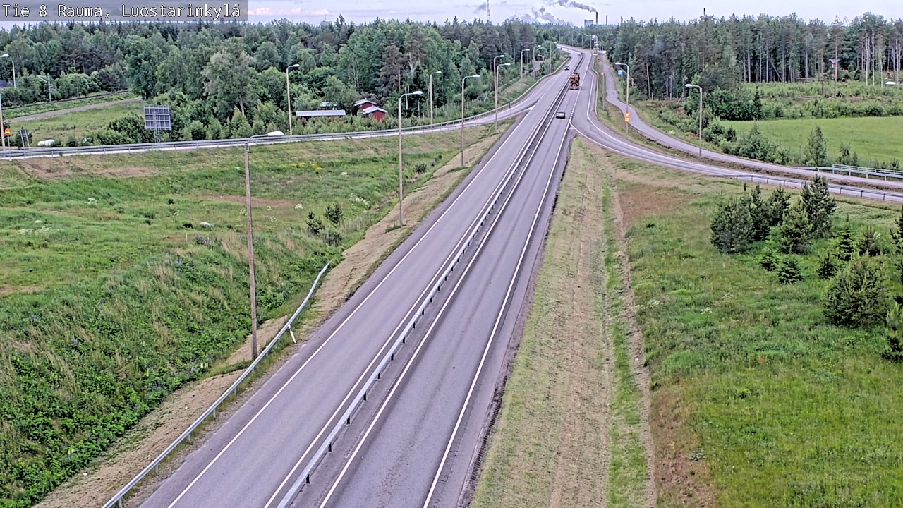 Kelikamerat Kuva Tie 8 Rauma, Luostarinkylä, Rauma, Satakunta