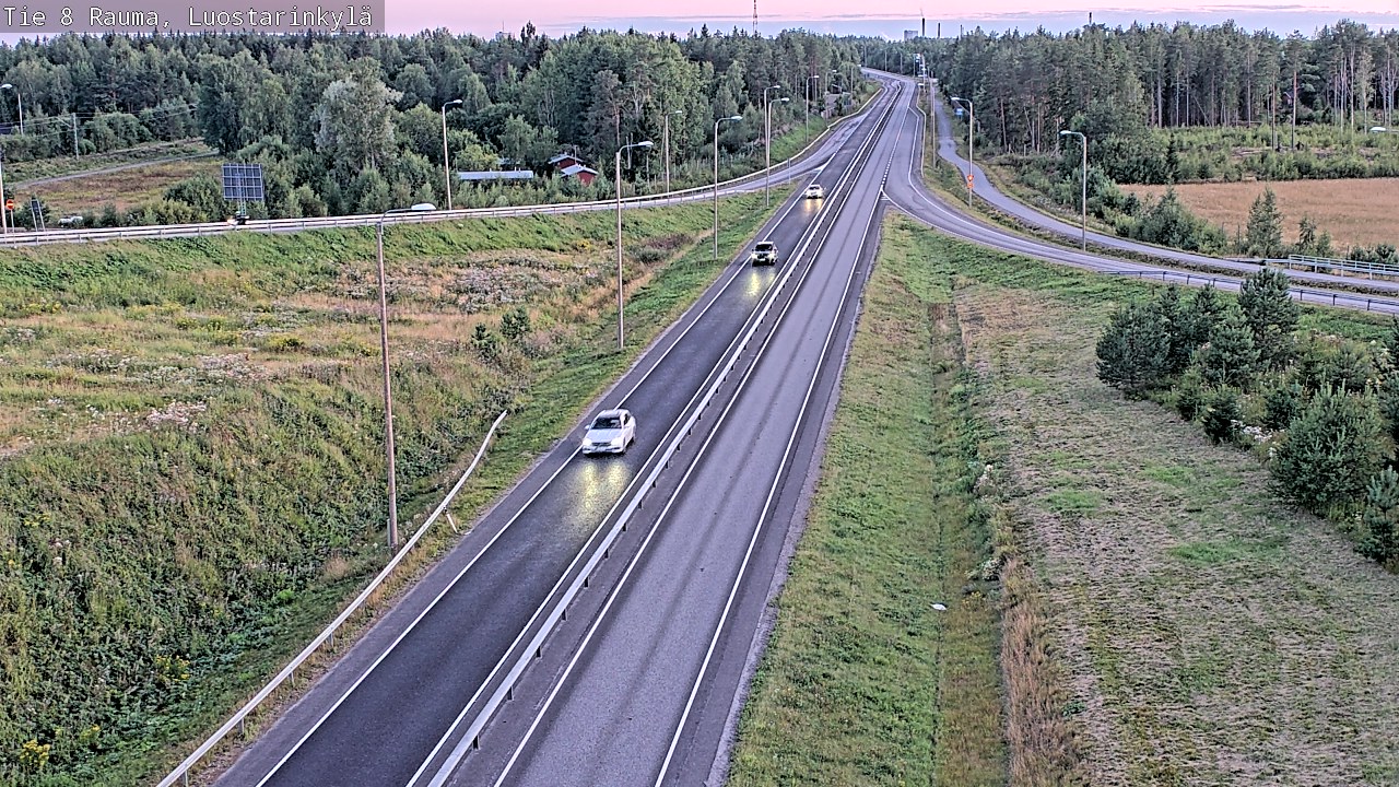 Kelikamerat Kuva Tie 8 Rauma, Luostarinkylä, Rauma, Satakunta