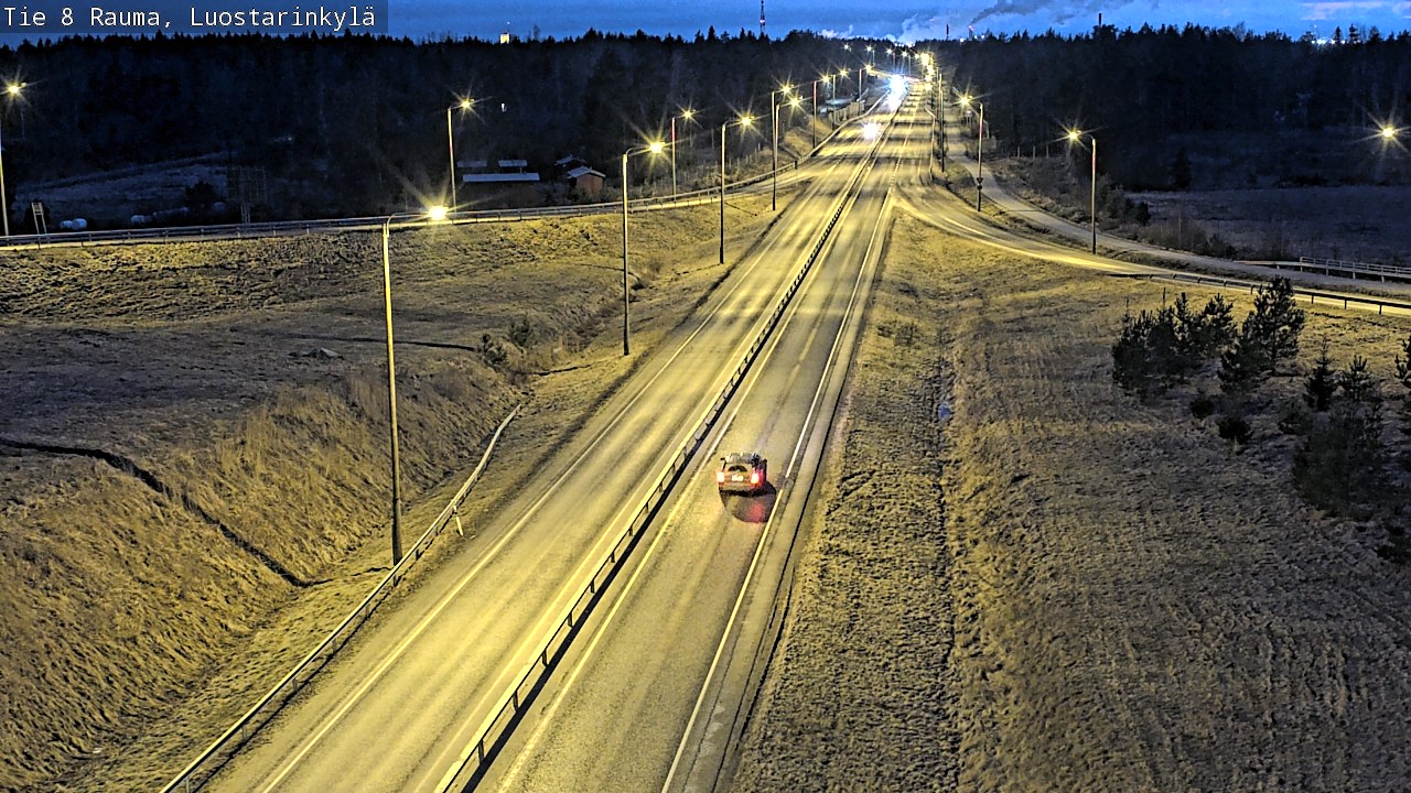 Kelikamerat Kuva Tie 8 Rauma, Luostarinkylä, Rauma, Satakunta